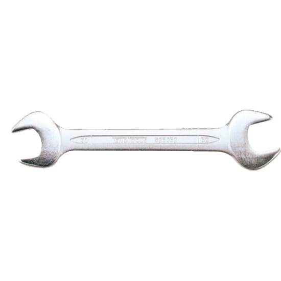 Teng 10 x 11mm double open-end spanner with 15-degree offset ends for better access, made from durable chrome vanadium steel.