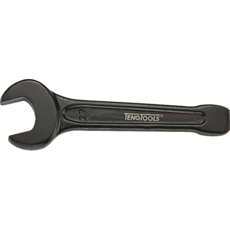 Teng 30mm slogging open-ended spanner, made from chrome molybdenum for heavy-duty tasks with hammer compatibility.