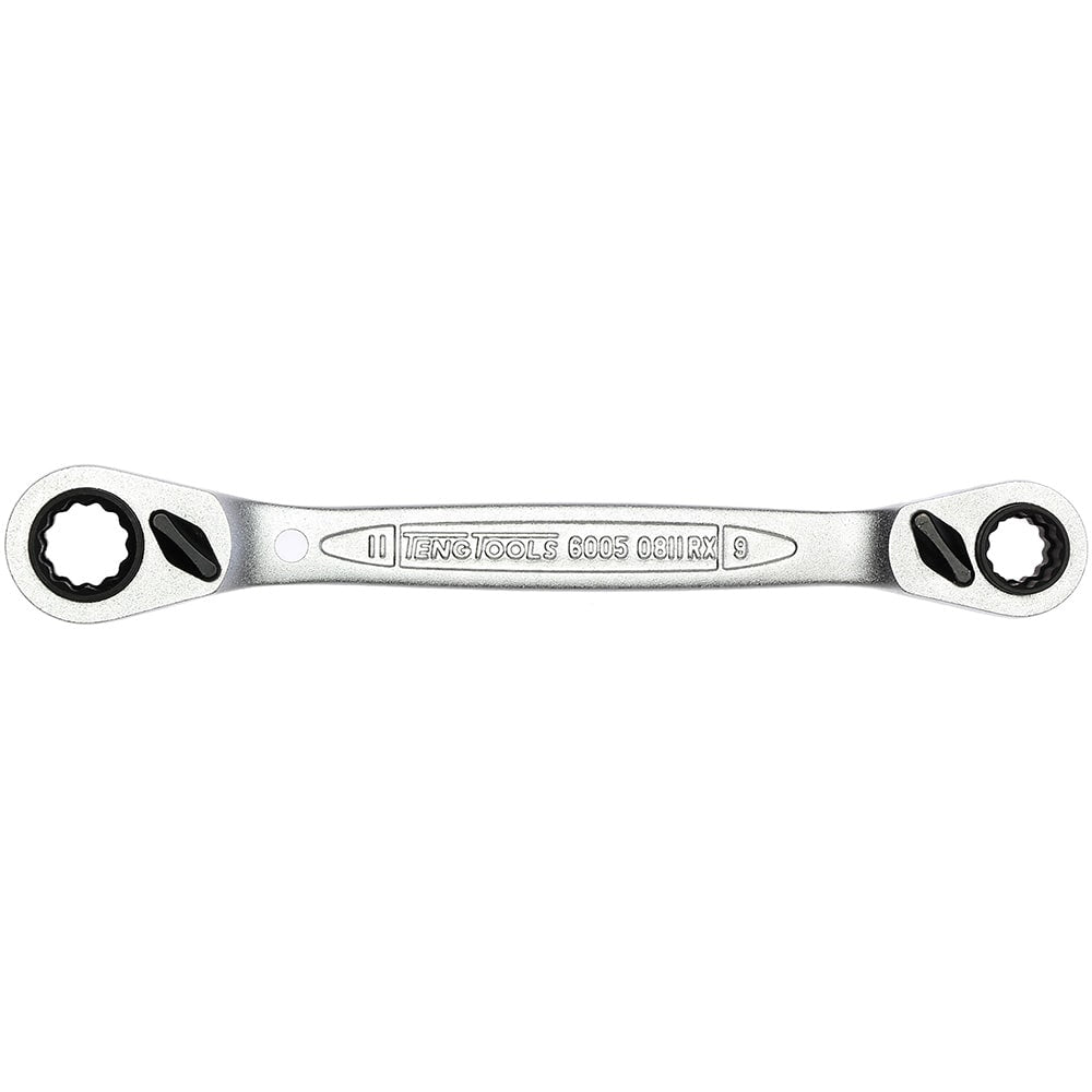 Teng 8x9/10x11mm Multi-Drive Ratchet Ring Spanner (Each)