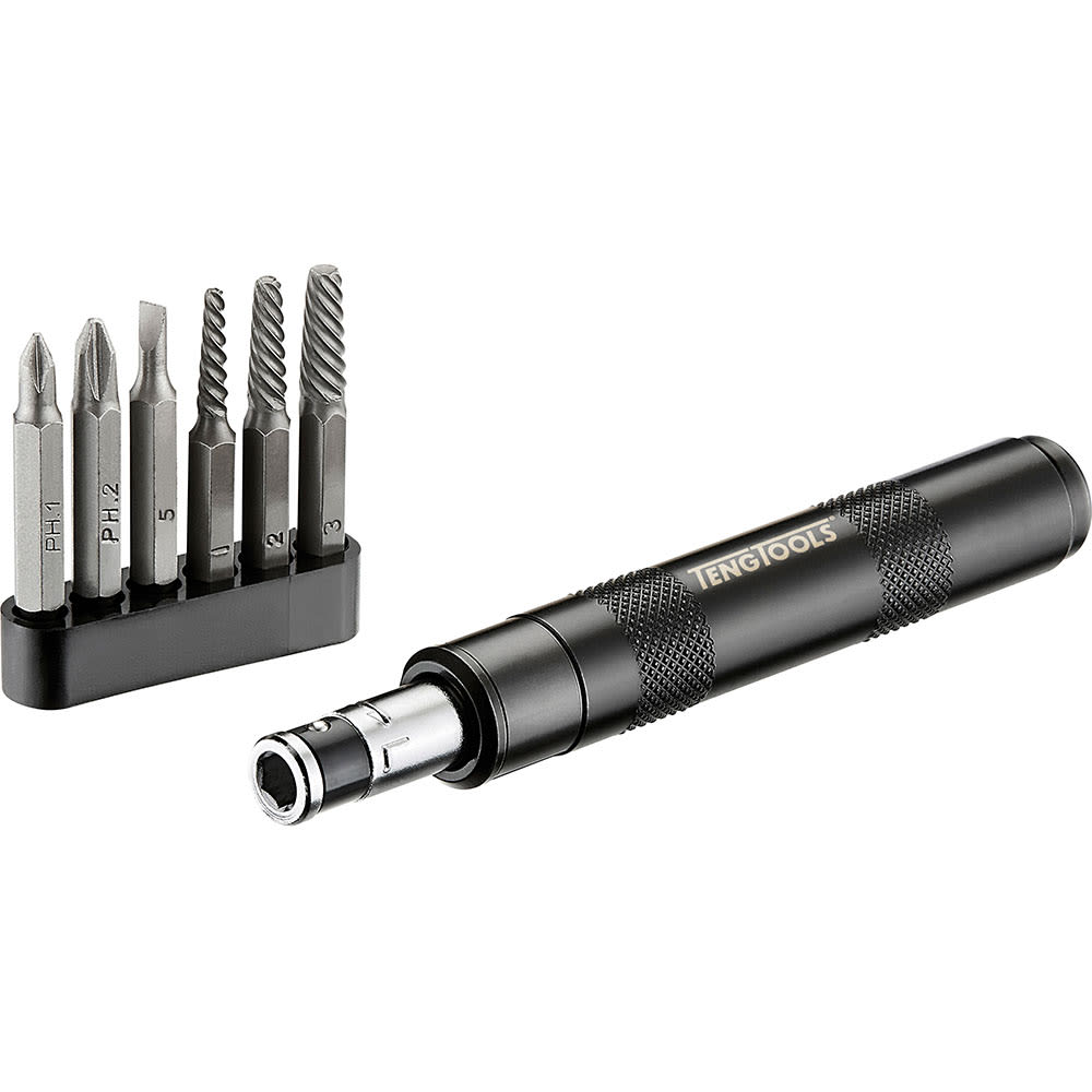 7pc 1/4in Dr. Impact Driver Set