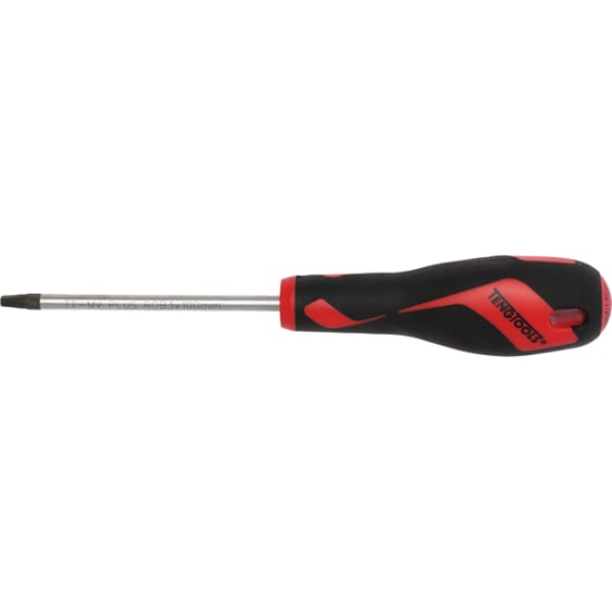 MD TT-MV+ Screwdriver ROB#3 x 100mm with ergonomic handle, designed for square holes, offers high torque and durability.