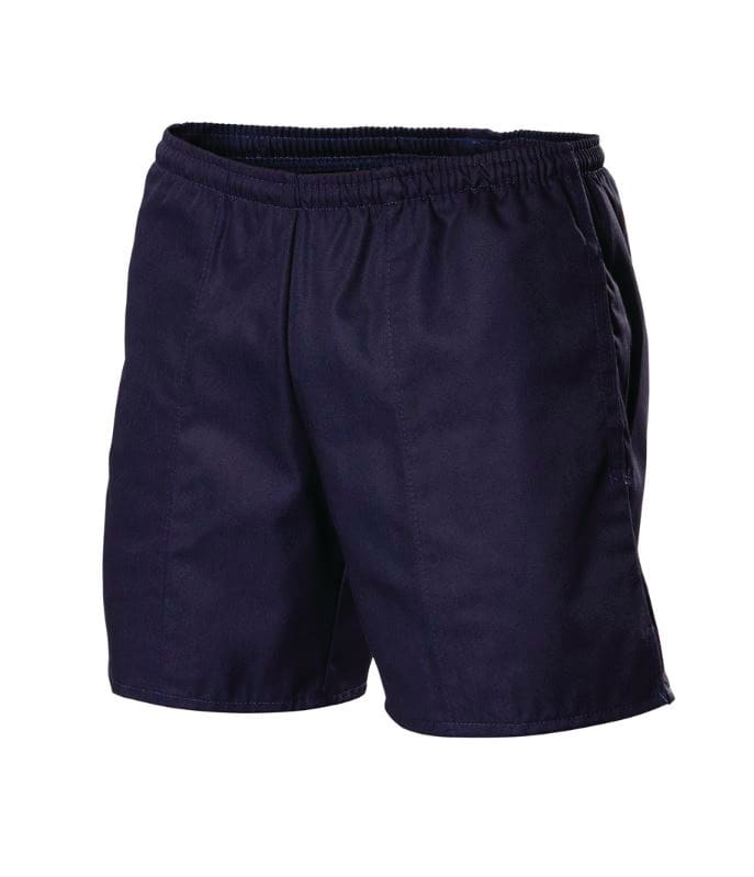 Hard Yakka, Polycotton Rugby Short - Navy - 87