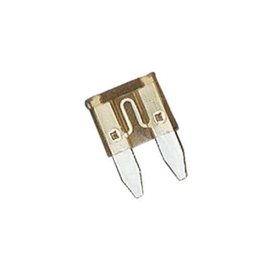 Compact Champion 7.5Amp mini blade fuse in brown packet, ideal for reliable automotive electrical system upgrades.