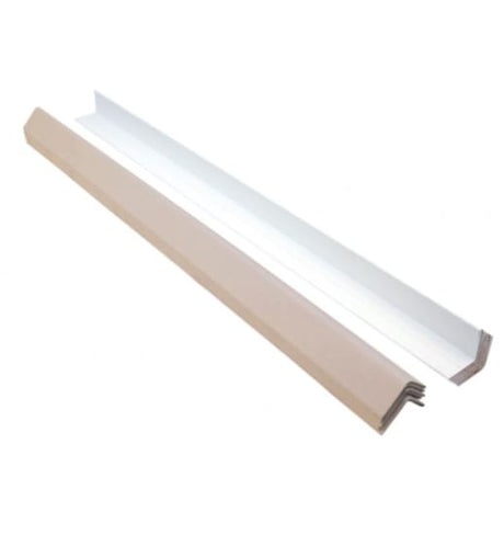 Durable edge protectors for pallets, 60 x 60 x 6mm, case of 900, minimize damage during storage and transport.