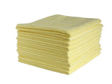 Filta Commercial Microfibre Cleaning Cloth Yellow 40cm x 40cm 10 Cloths