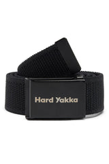 Hard Yakka, Stretch Webbing Belt, Y26791 - Black - L
