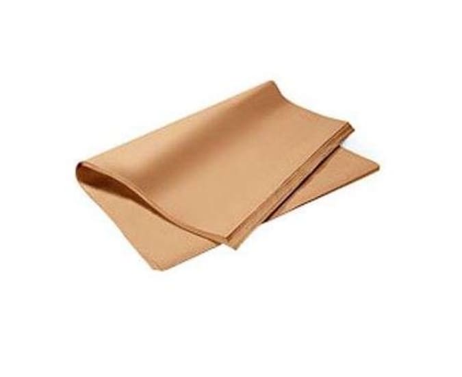 Butcher Kraft Paper Natural 230 x 360mm, ideal for wrapping meat, 1000 sheets, eco-friendly, 45gsm thickness for durability.