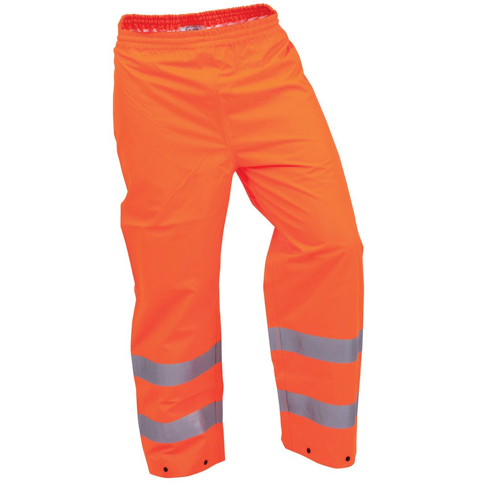 Bison, Stamina Hi Vis Over Trouser, 140051 - Fluro Orange (Size: M)