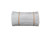 100mm White Twist Ties 2000 Pack