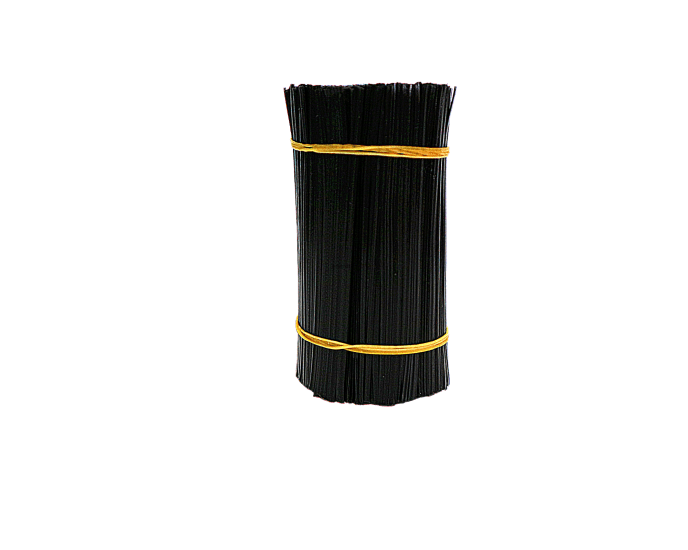 100mm black twist ties in a pack of 2000, perfect for efficient binding and fastening in various applications.