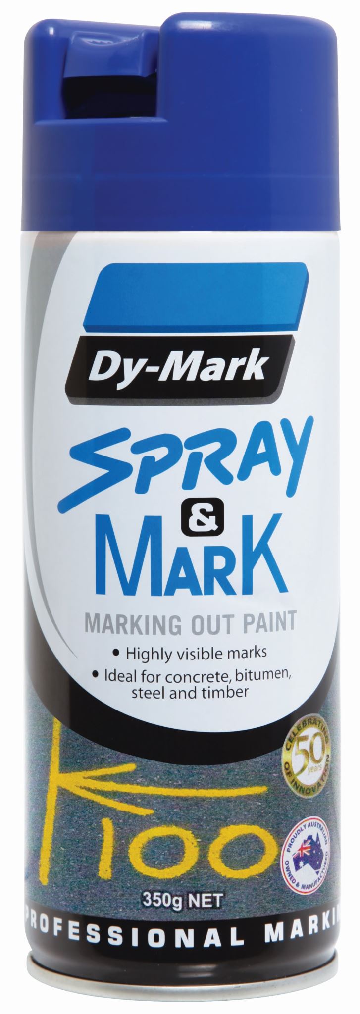 Dy-Mark Spray & Mark Blue 350g