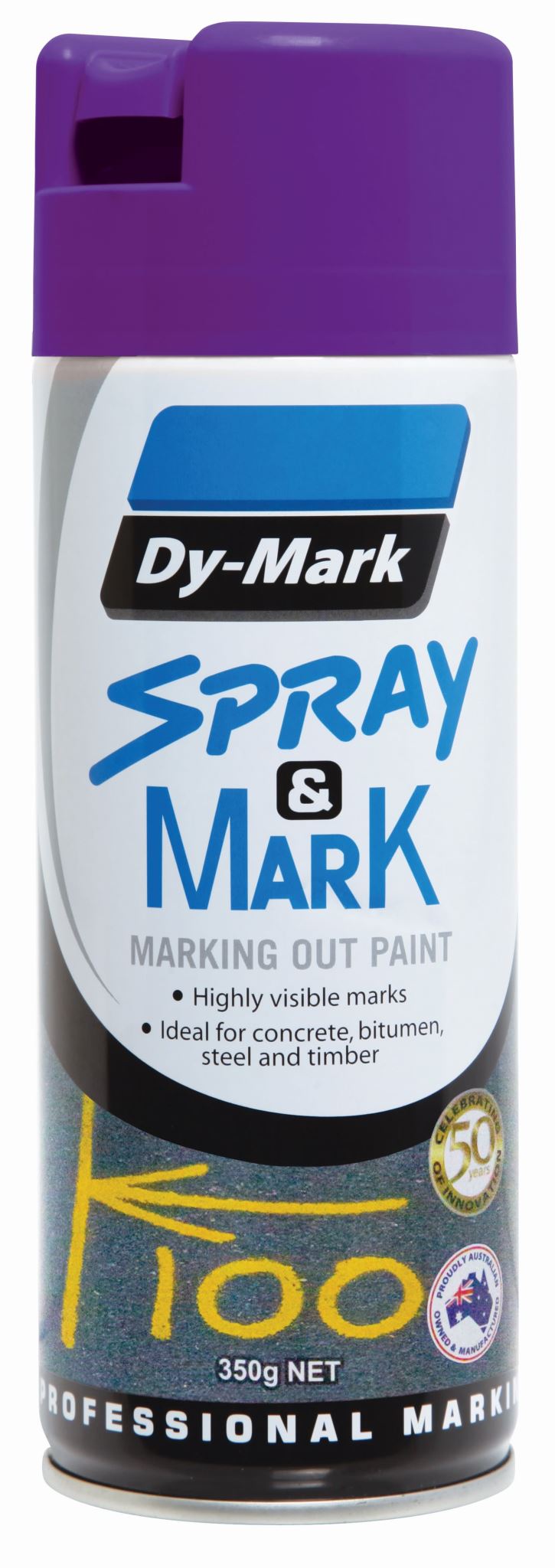 Dy-Mark Spray & Mark Fluoro Violet 350g
