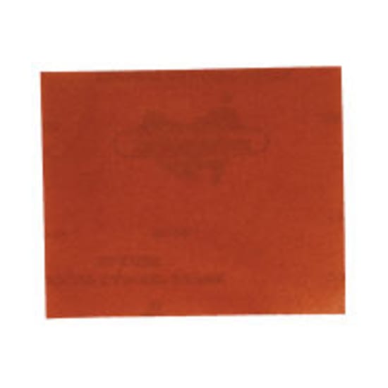 Garnet sandpaper sheets, 80 grit, pack of 50, 230x280mm, for heavy and light-duty sanding on wood and metal.
