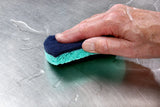 Scotch-Brite Power Sponge 3000-70, a dual-function sponge with antimicrobial technology, 114 x 15mm, ideal for delicate surfaces.
