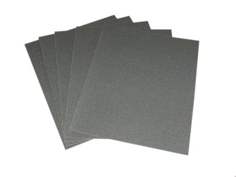 Norton A275 Sanding Sheet 120 Grit, tear-resistant, long-lasting with No-Fil layer, perfect for woodworking and metalworking.