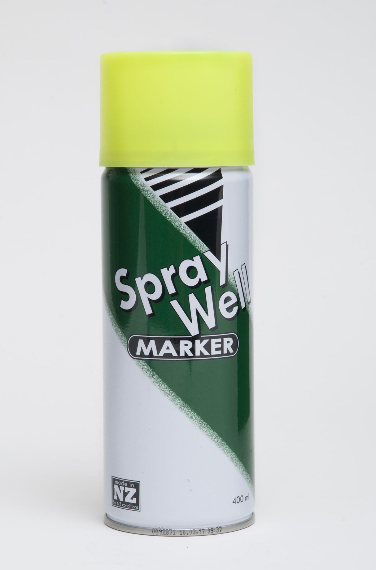 Spray Well Fluoro Marking Paint 400ml Std Nozzle - Fluoro Yellow