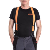 Clogger, Clip-on Premium Braces - Orange