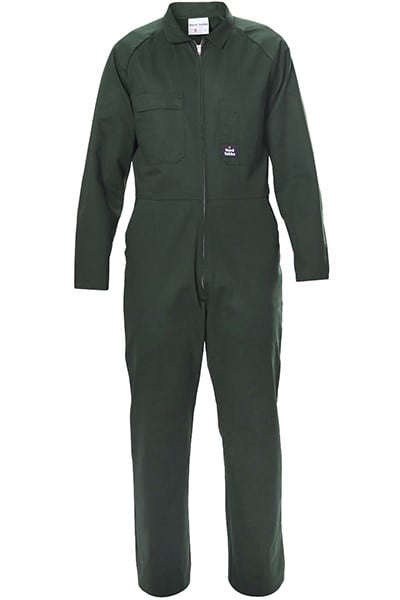 Hard Yakka, Bottle Green Zip Overall, N1011 - Bottle Green - 08