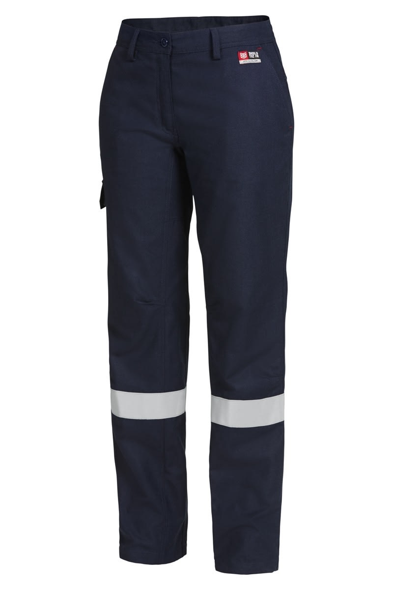 ShieldTEC, Women's 8.4cal FR Cargo Pant, Y02320 - Navy - 8