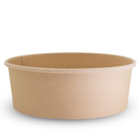 Eco-friendly 32oz bamboo bowls, compostable and heat-resistant, perfect for meal prep and sustainable food storage.