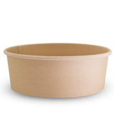 Eco-friendly 32oz bamboo bowls, compostable and heat-resistant, perfect for meal prep and sustainable food storage.