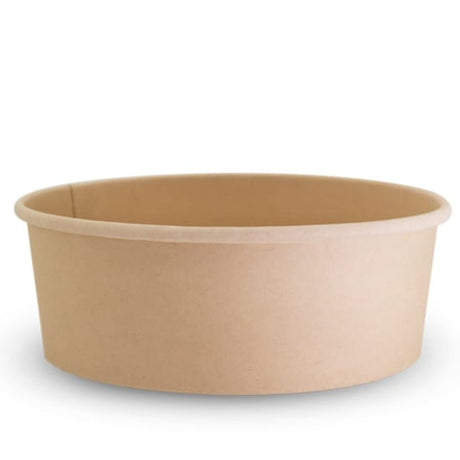 Eco-friendly 32oz bamboo bowls, compostable and heat-resistant, perfect for meal prep and sustainable food storage.