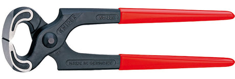 Knipex 210mm end cutting pliers with ergonomic grip, hardened edges, and precision cutting for heavy-duty applications.