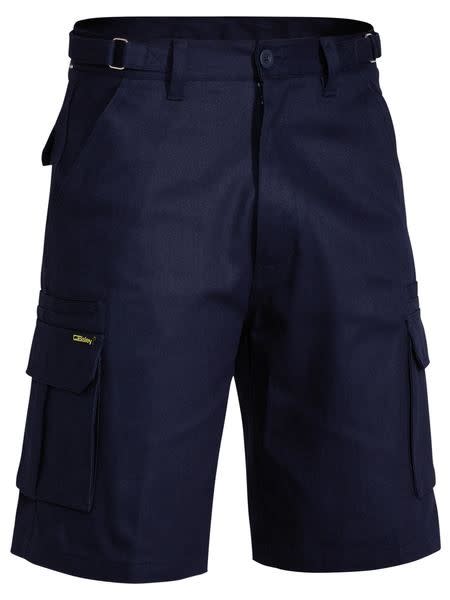 Bisley, Original 8 Pocket Cargo Short, BSHC1007 - Navy (Size: 122)