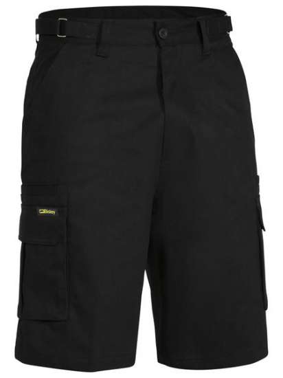Bisley, Original 8 Pocket Cargo Short, BSHC1007 - Black (Size: 117)