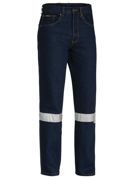 Bisley, Taped Rough Rider Jeans, BP6050T - DENIM BLUE - 112
