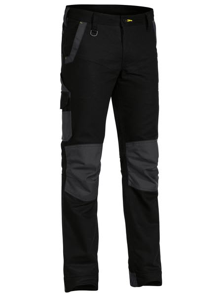 Bisley, FLX & MOVE Stretch Pant, BPC6130 Stout Fit - Black - 132