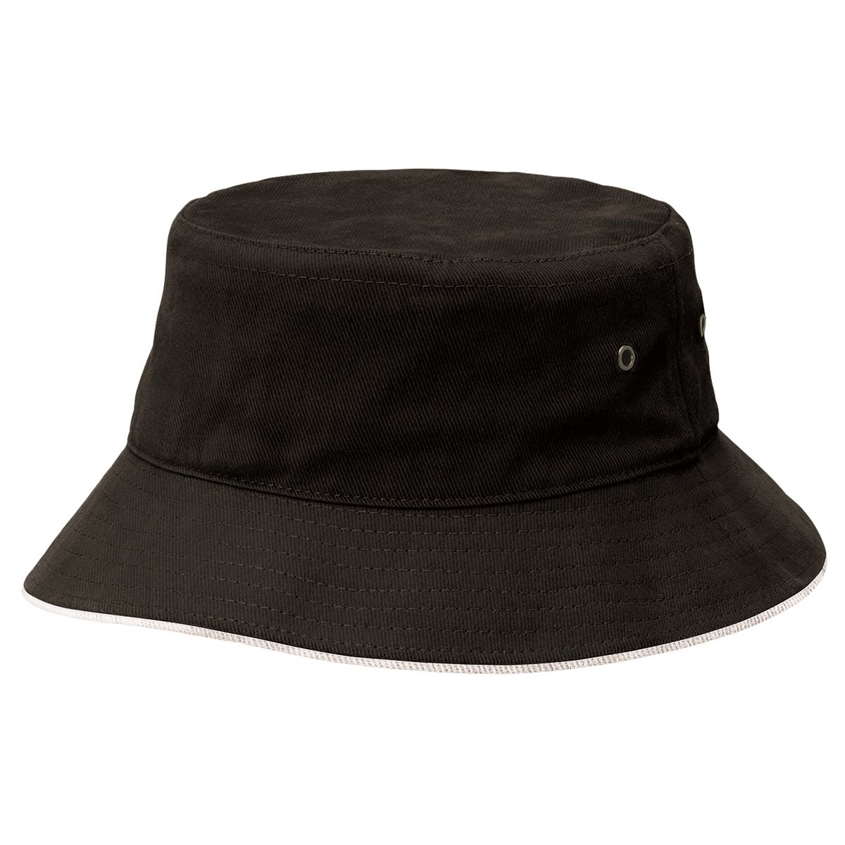 Legend Life, Cotton Bucket Hat, 4007 - Black/White BWT - 23X