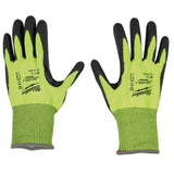 Milwaukee High Visibility Cut Level 4 Gloves (Pair) - Standard (Size: S)