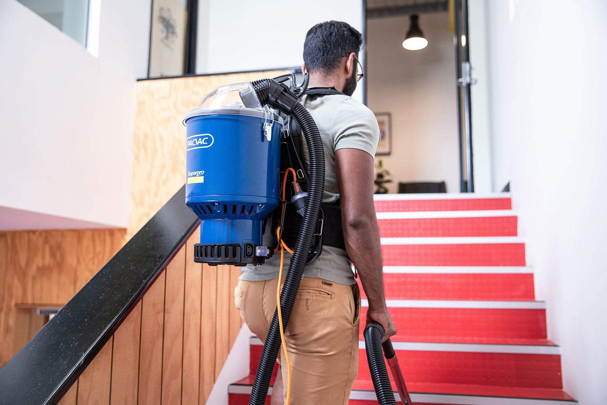 Pacvac Superpro Backpack Vacuum Cleaner 700OS Corded