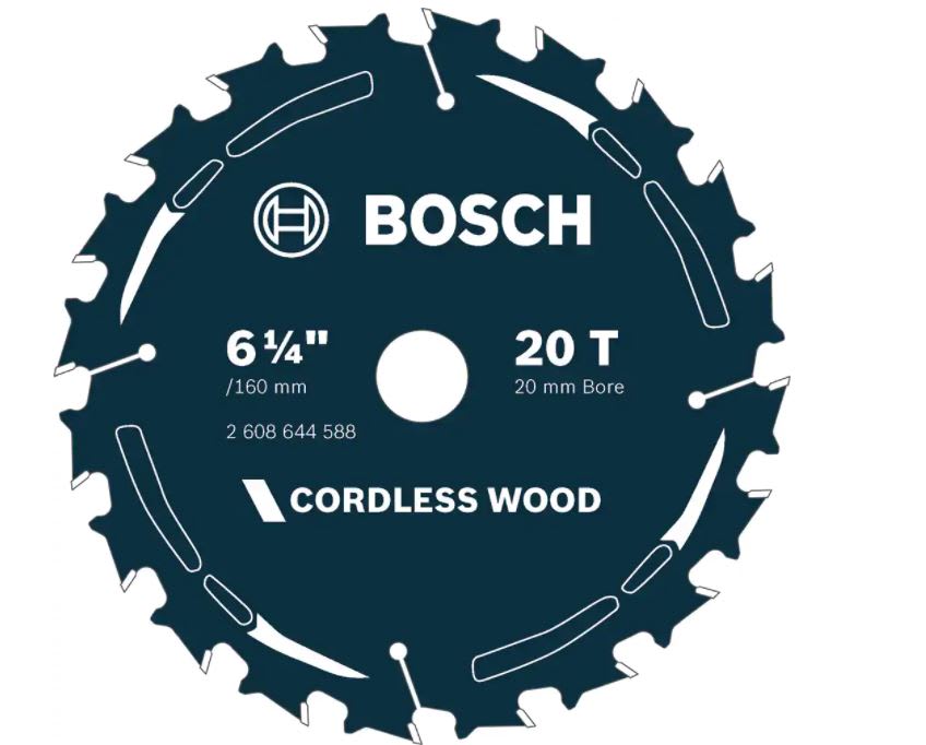 Cordless Circular Wood Saw Blade 160mm - Bosch