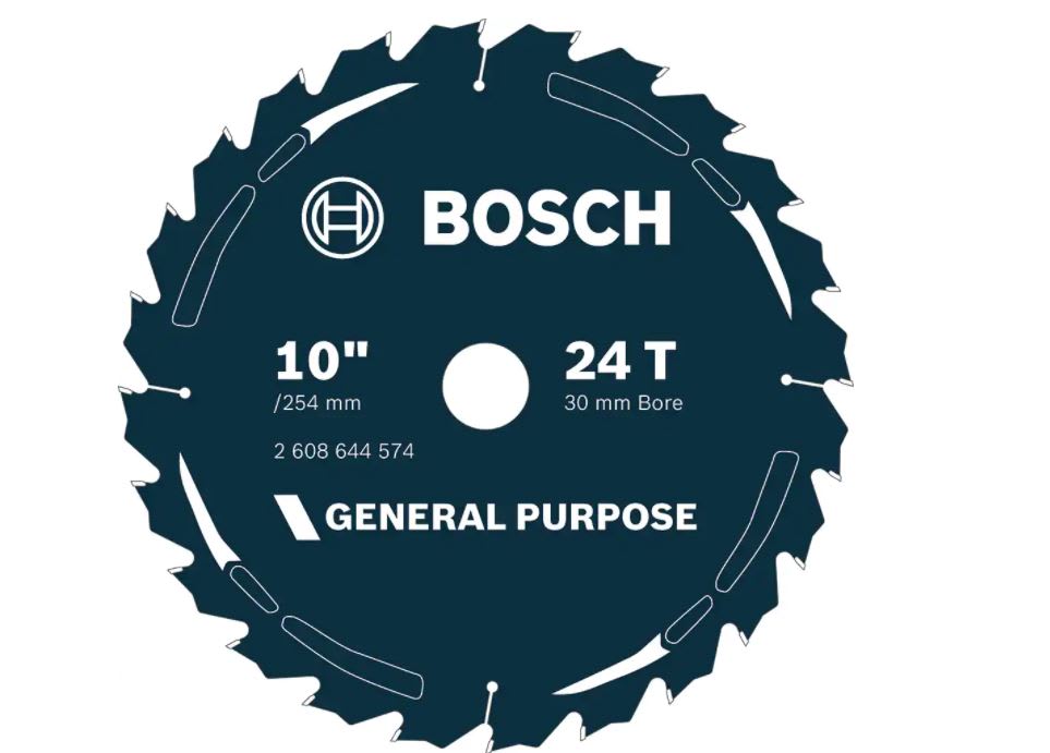 Bosch Saw Blade Circular Wood Cutter 254mm- 24T