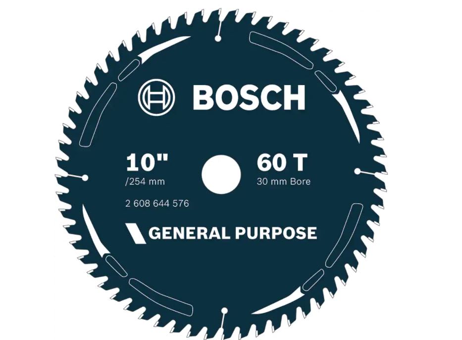 Bosch Saw Blade Circular Wood Cutter 254mm- 60T