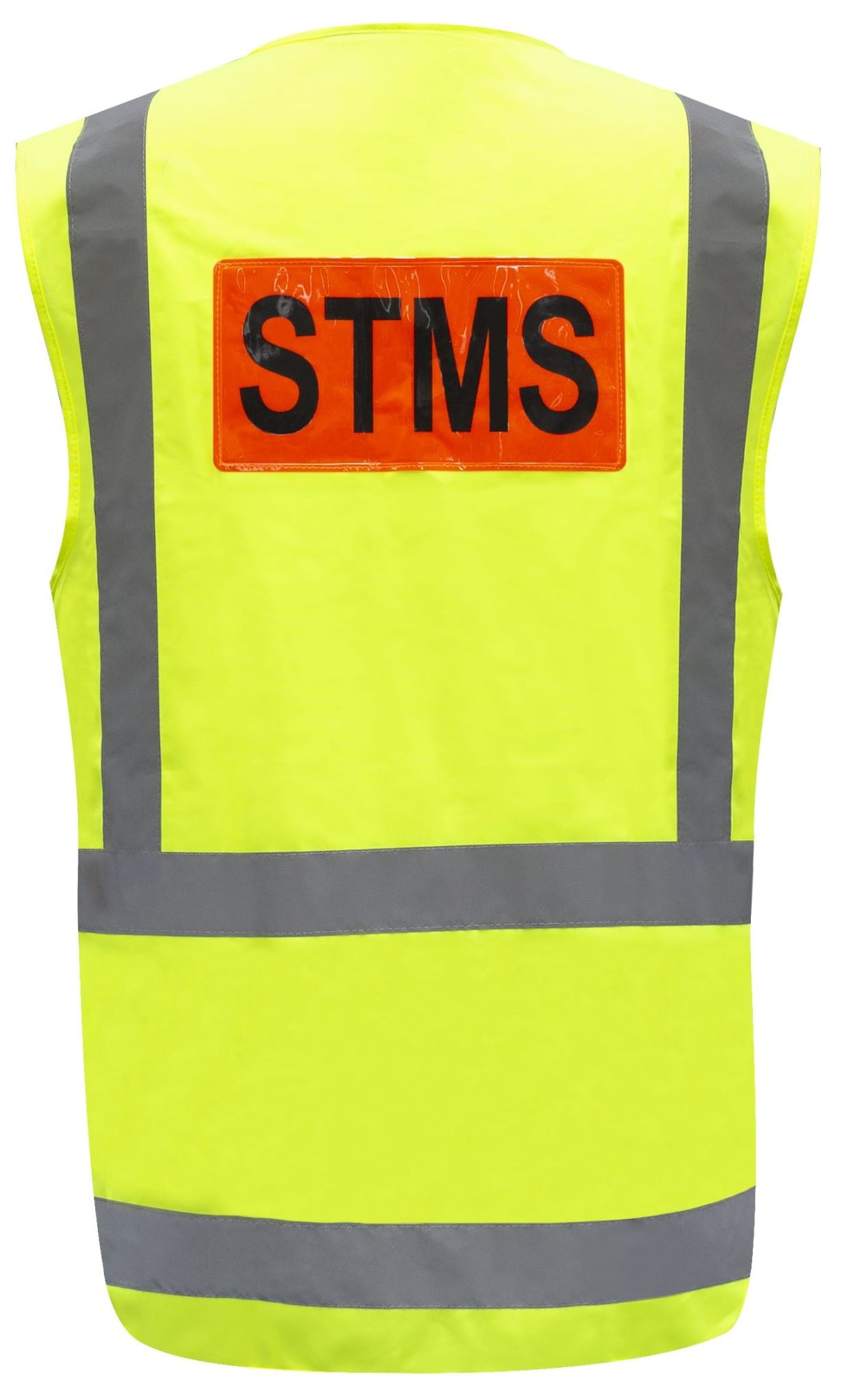 Bison, Hi Vis STMS Vest, 522051 - Fluoro Yellow - 3XL