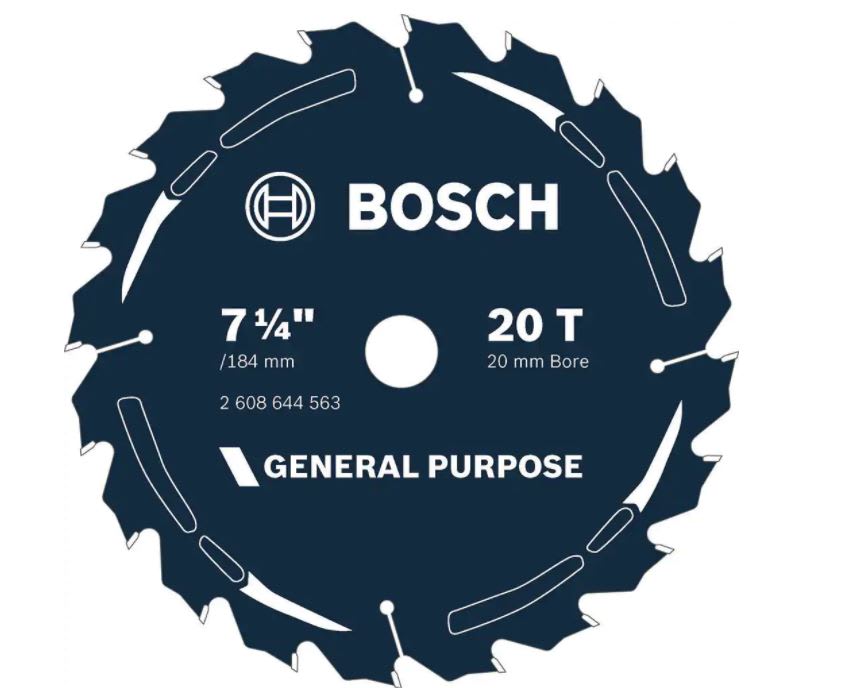 Bosch Saw Blade Circular Wood Cutter 180mm- 20T