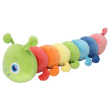 Soft Plush Toy -  Nibbles Caterpillar. Multi Coloured Caterpillar.