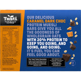 Tasti Protein Muesli Bars Caramel Dark Choc