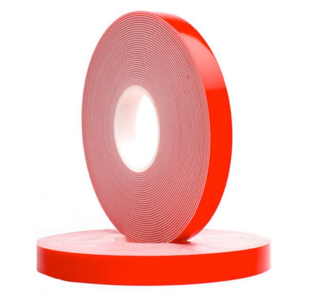 UHB White Foamed Acrylic Tape - 1901-019 19mmx33mx1.1mm Each (Roll)