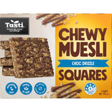 Tasti Chewy Muesli Squares Choc Drizzle