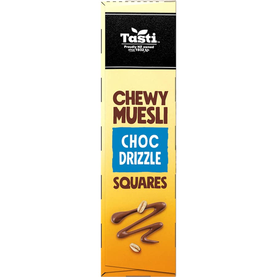 Tasti Chewy Muesli Squares Choc Drizzle