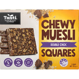 Tasti Chewy Muesli Squares Double Choc