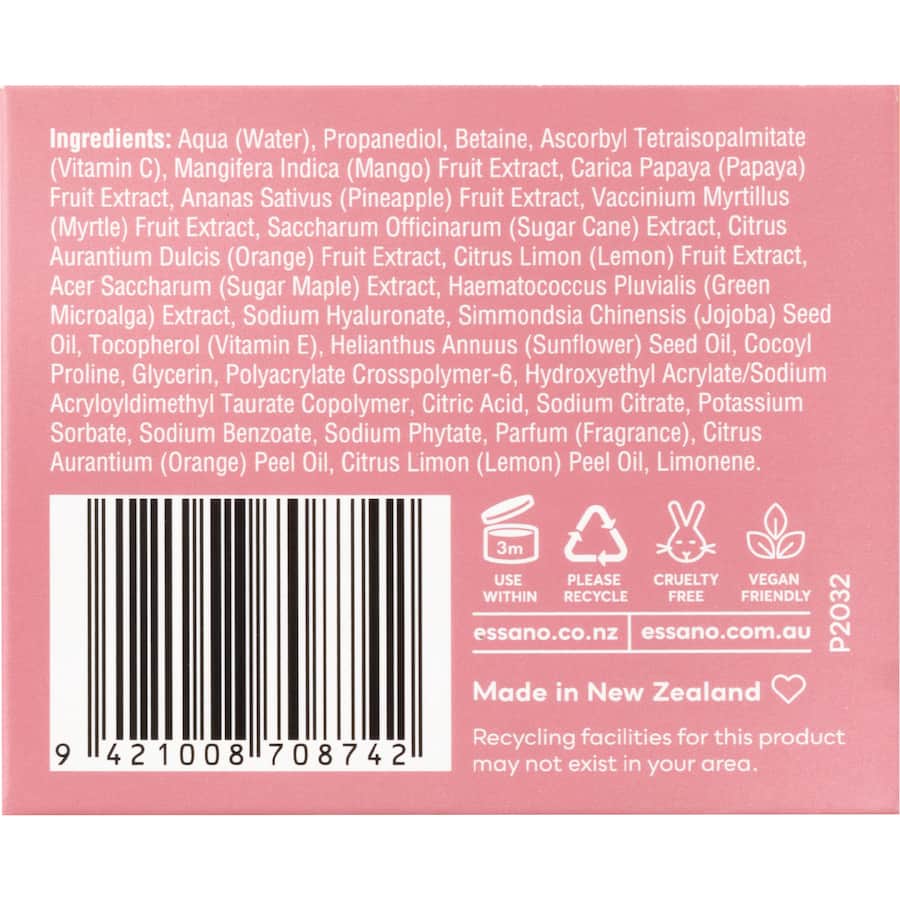 Essano Facial Wipes Vitamin C Brightening Pads 35pack