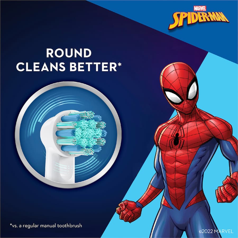 Oral B Vitality Kids Electric Toothbrush Spiderman 1pack