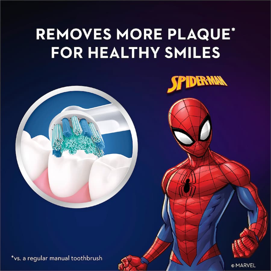 Oral B Vitality Kids Electric Toothbrush Spiderman 1pack