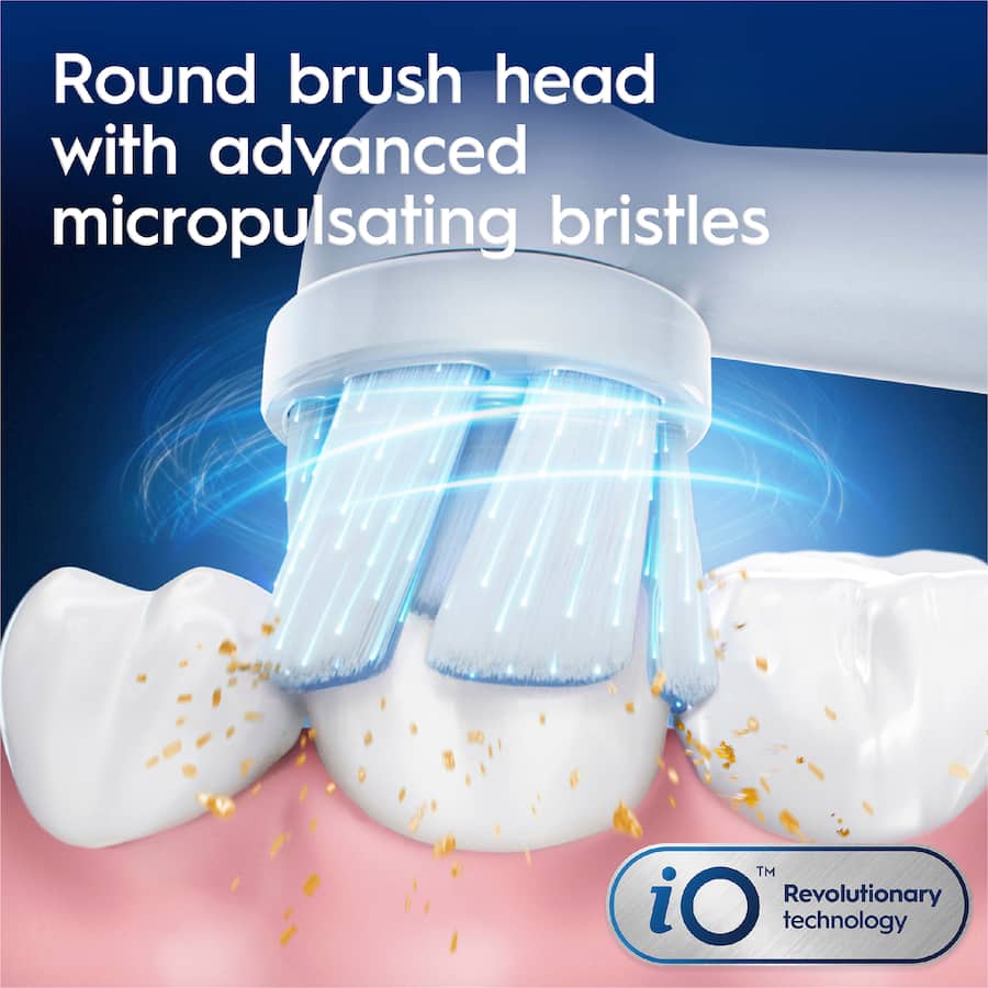 Oral B Electric Toothbrush 1o2 White - 1pack