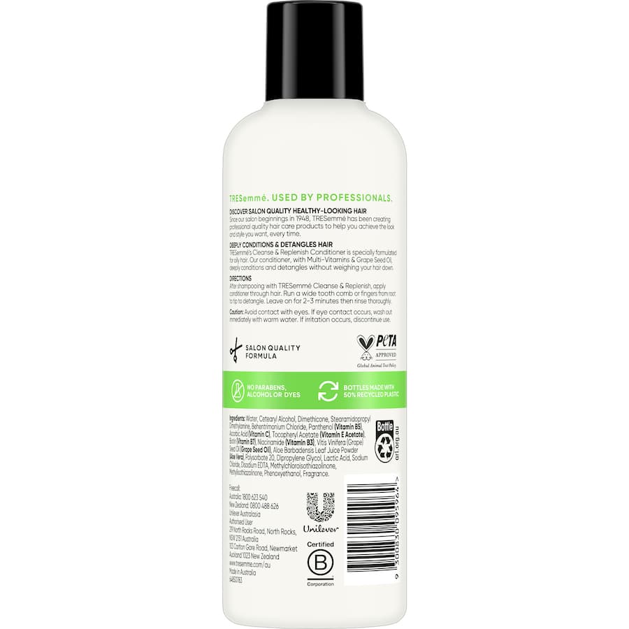 Tresemme Conditioner Cleanse & Replenish 350mL